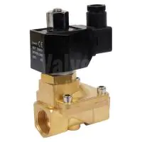 WRAS Approved Brass Solenoid Valve - Normally Open - 0