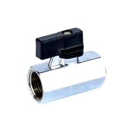 Brass Mini Ball Valve Winged Female / Female