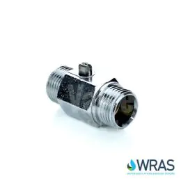 Brass Mini Ball Valve Screwdriver Slot Male / Male