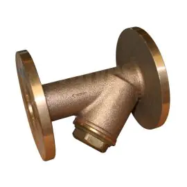 Bronze Y Type Strainer Flanged