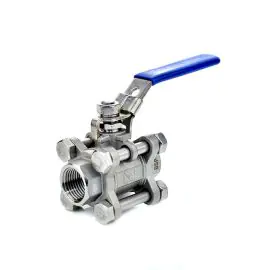 Economy 3 Piece Stainless Steel Ball Valve