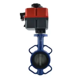 Economy J+J Electric Actuated Wafer Butterfly Valve