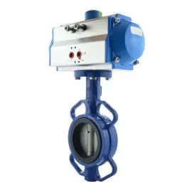 Economy Pneumatic Actuated WRAS Wafer Butterfly Valve