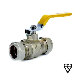 EN331 Gas Approved Compression End Brass Ball Valve