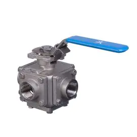 Mars Ball Valve Series 33 3 Way Full Bore Direct Mount