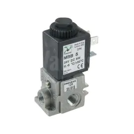 Pneumax Series 300 Miniature 3/2 Solenoid Valve - M5 & 1/8"