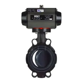 PVC Butterfly Valve with Pneumatic Actuator