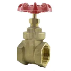 Screwed Brass Gate Valve