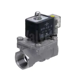 Stainless Steel Solenoid Valve Direct Acting 1/2" to 2"