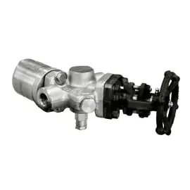 TLV V1 Quick Trap Connector with Isolation Valve on Inlet