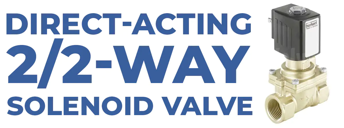 2/2 way solenoid valve