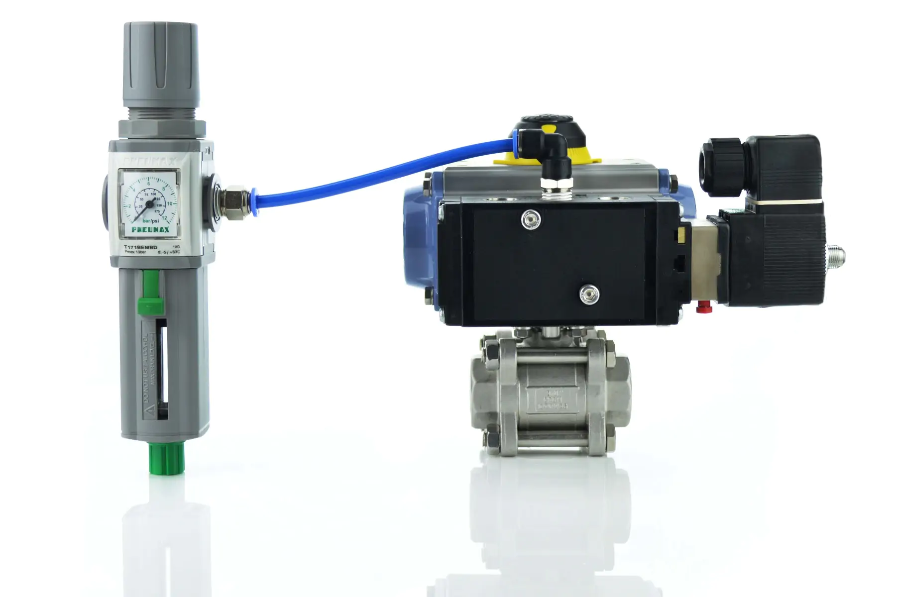 Reg with actuator