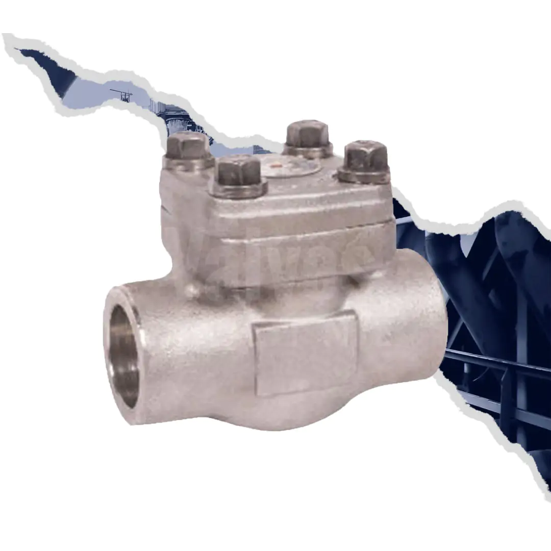 Class 800 Forged Stainless Steel 316L Swing Check Valve