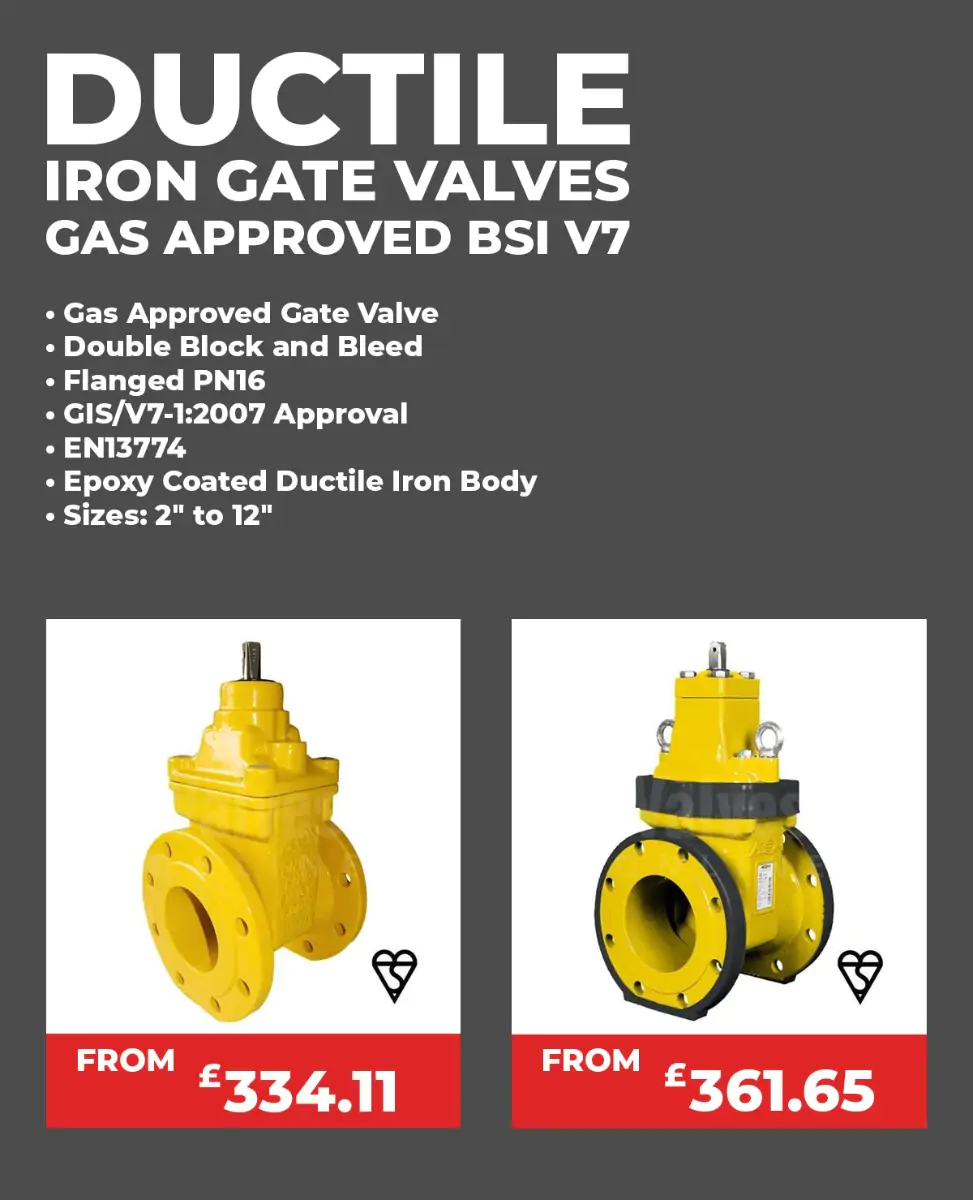Iron Gate Valves Gas Approved