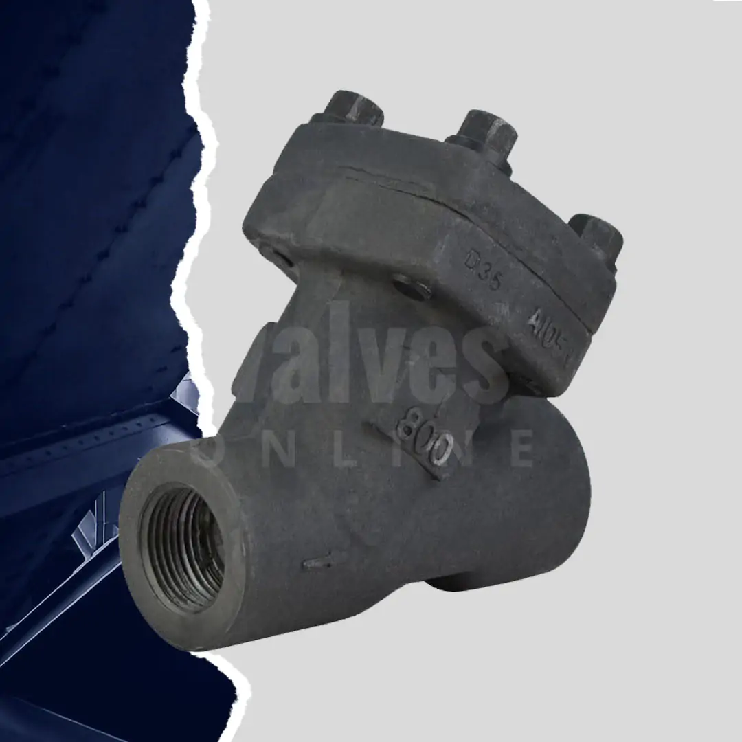 Heavy Duty Forged Steel Y Pattern Strainer Class 800