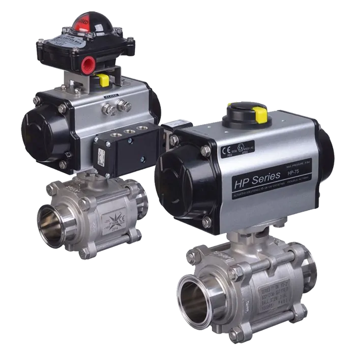 Actuated Ball Valves