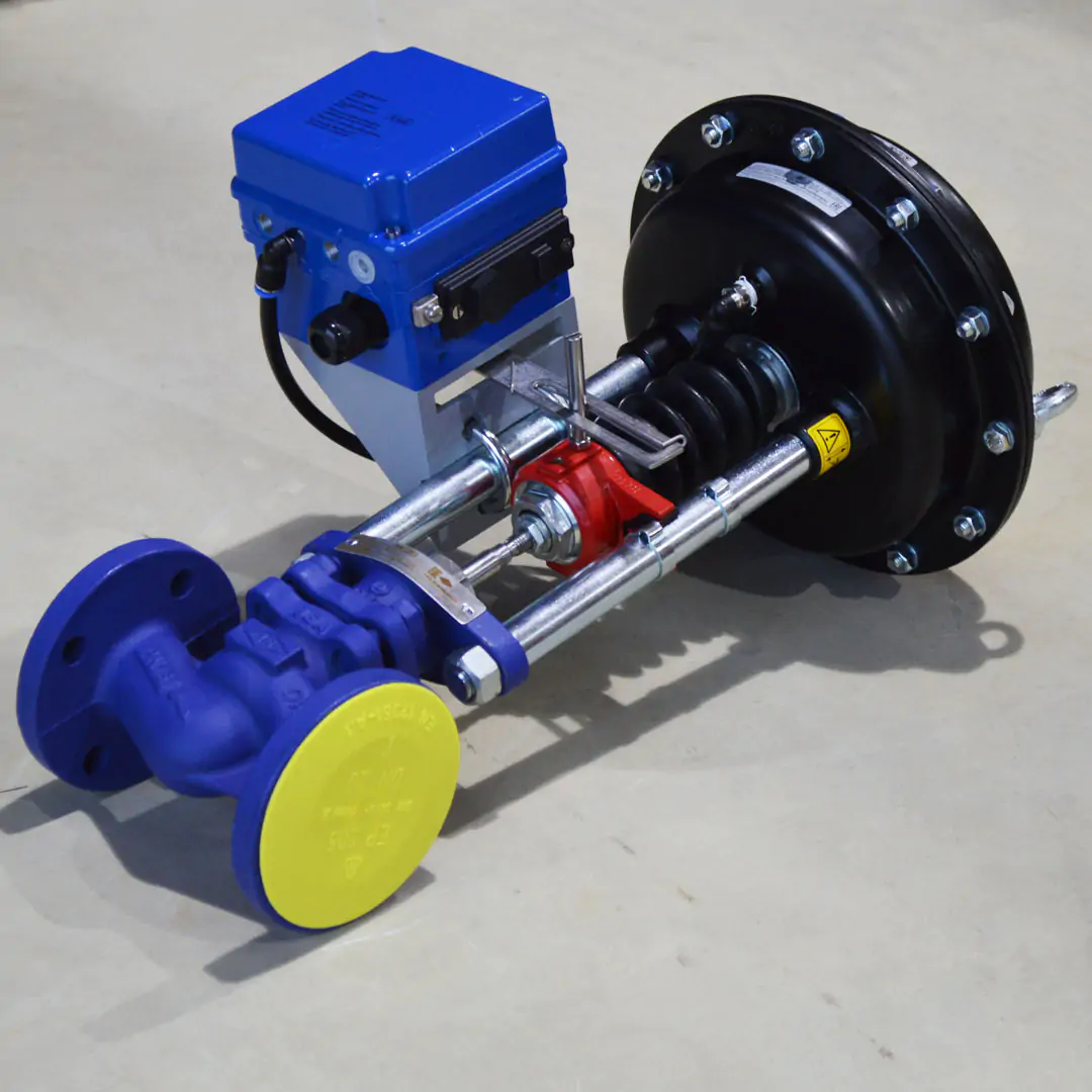 DN25 PN16 ARI Armaturen Stevi Smart Control Valve Fitted with EPS13 Positioner