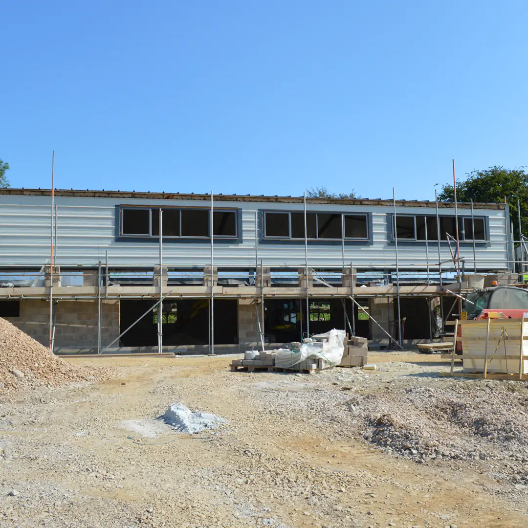 finished brickwork