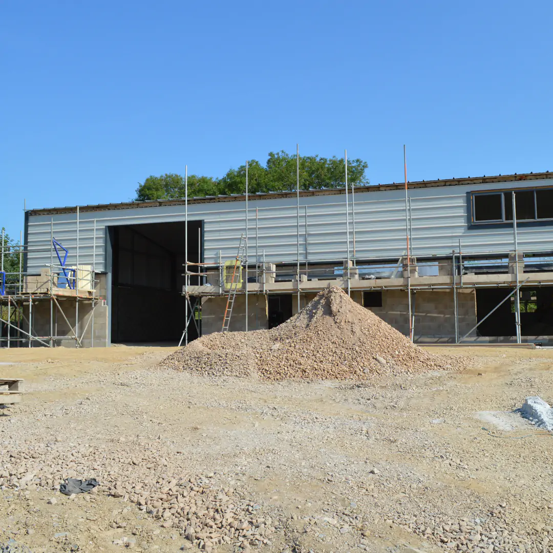finished brickwork