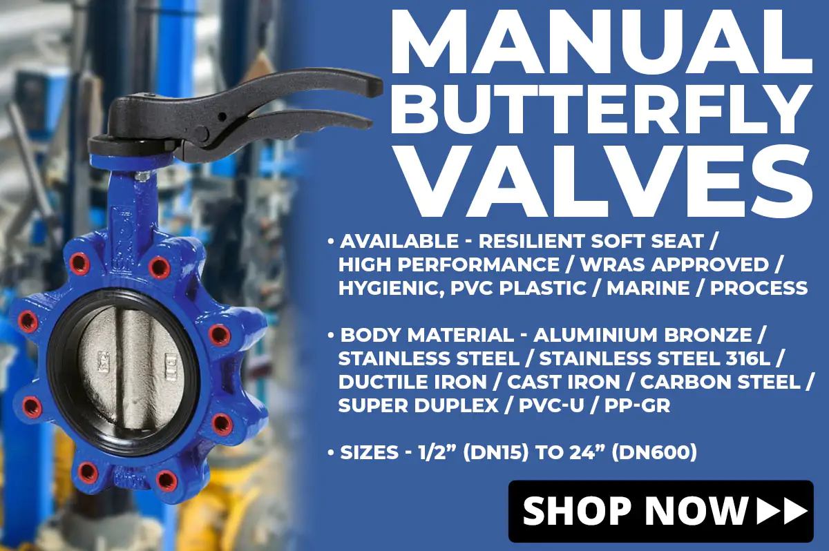 View Manual butterfly Valves