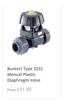 Plastic Diaphragm Valve