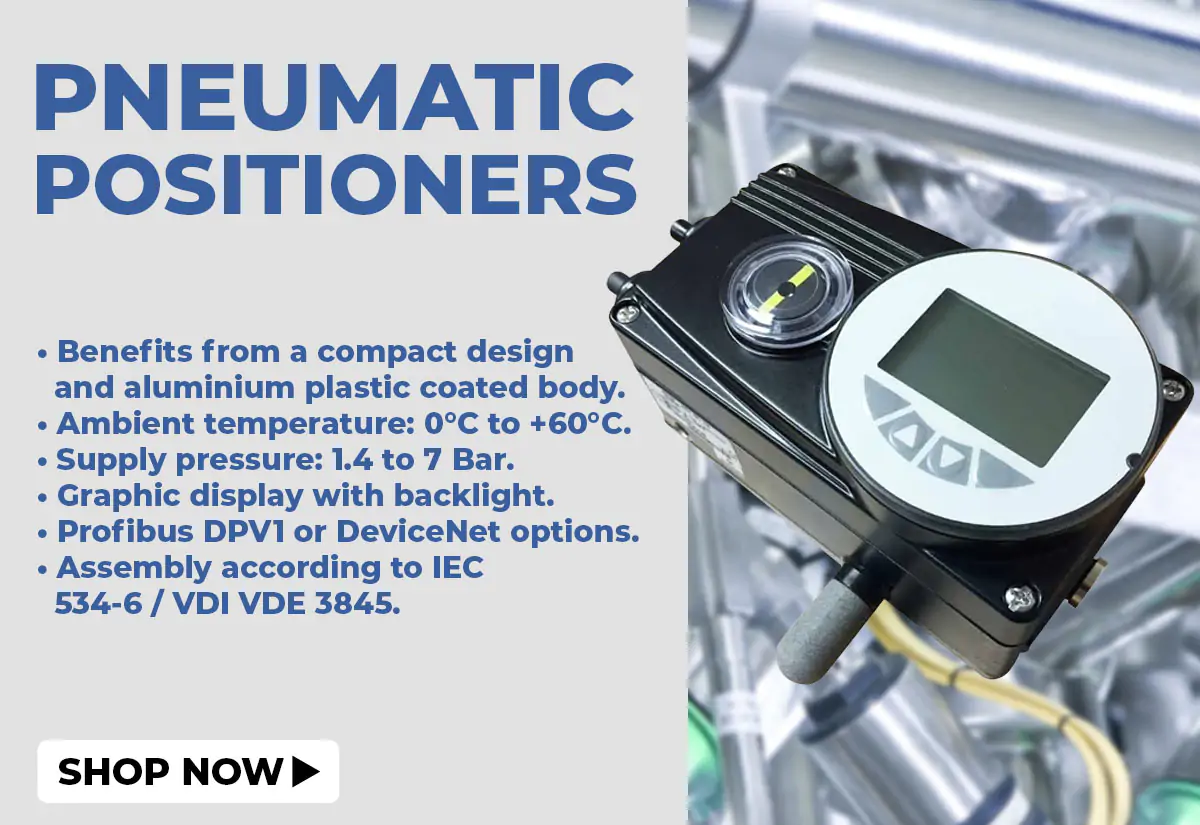Pneumatic positioners
