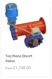 Tee Piece Divert Valve